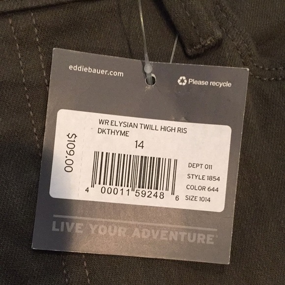 Eddie Bower wide leg cropped jeans (sz 14) - Picture 5 of 11